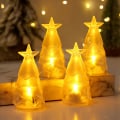 Miniatyrbild 4 av 8: Juldekorationer Julgran transparent kristall natt A2 onesize A2 onesize