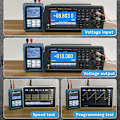Miniatyrbild 4 av 5: Bärbar Handhållen 0-10V 4-20mA Justerbar Strömspänningssimulator Signals Generator Källor Kalibrator Sändare med 2,4 tums LCD-skärm
