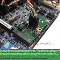 Miniatyrbild 5 av 5: 1Set Mini PCI-E nätverkskort 1000Mbps Gigabit Ethernet RJ45 LAN A
