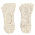Miniatyrbillede 5 af 5: Kvinde Halvtå Ballet Yogastrømper Skridsikre Peep Toe Anti-Slip Pi A4