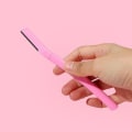 Pikkukuva 4 / 5: Barbie Series 2+1 Eyebrow Brow Razor Dermaplaning Painless Port