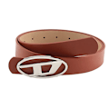 Pikkukuva 4 / 6: Mode Vintage D Brev Kvinnor Pu Bälten Oval Metal Snap Spänne Apricot One Size Apricot One Size