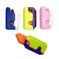 Miniatyrbilde 4 av 8: 3D-utskrift Gravity Cub Jump Liten Rädisa Morot Mini Modell Decom Grön en storlek Green one size