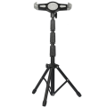 Miniatyrbillede 3 af 5: iPad-stativ, højdejusterbart iPad-holderstativ & gulv iPad-stativ med 360° roterende iPad-stativbeslag