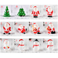 Pikkukuva 4 / 5: Joulukuusi Lumimies DIY Miniatyyri Puutarhan Sisustus Joulupukki M Punainen 1kpl Red 1pc