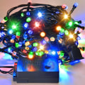 Miniatyrbilde 1 av 5: ULG 100 LED julebelysning, 33FT flerfargede minilys for X flerfargede 200 LED