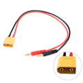 Miniatyrbillede 1 af 5: XT30 XT60 XT90 JST T-stik ladekabel til 4,0 mm banan stik Cha 30CM XT90 14AWG