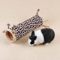 Miniatyrbilde 3 av 5: Små kjæledyrtunneler Marsvinleker Frettleker for leketunneler Gjemmesteder for pinnsvin Chinchilla Hamster Kanin Gjemmested