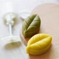 Miniatyrbillede 5 af 5: 30g Månekageform plastikform bladformet fadform DIY form til Mellemaften