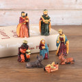 Miniatyrbild 1 av 5: 8 handmålade figurer Jul heminredning