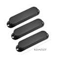 Miniatyrbild 4 av 5: 3-pack, plaststängda för Shell elektrisk gitarr Single Coil Pickup Covers för ST SQ elektrisk gitarr Svart