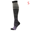 Pikkukuva 1 / 8: Strumpa Gradient Kompression Blandad Färg Tryck Mid-tubeSpor A11 ONESIZE A11 ONESIZE