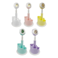 Miniatyrbillede 3 af 3: Mini Kreativ Multifunktionel Genopladelig Lille Skrivebordslampe Læselampe Soveværelsesdekoration Sengelampe Gul