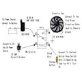 Miniatyrbillede 4 af 8: Elektrisk Bilkølerventilator Kabel Bil Radiator Termostatisk Sensor Switch med Temperaturstyring til Motorkøling