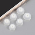 Miniatyrbilde 6 av 11: 6 stk in-ear ørepropper for Galaxy Buds2 hodetelefoner Silikonbeskyttelse Bytte av cap SM-R177 Ørepropper Ørepropper Øreputer Svart Black