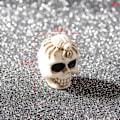 Pikkukuva 1 / 8: Halloween-koristehahmo Miniatyyri piirretty Muumio Kallo Mikro La A4 onesize A4 onesize