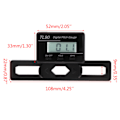 Miniatyrbild 5 av 11: LCD-display Digital Pitch Gauge Skruv Pitch Gauge för w/ Gyro Sensor för RC-plan