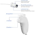 Miniatyrbillede 2 af 5: 2-pak Nunchuck Controller til Wii, Nunchuk Joystick Remote Game Controller kompatibel med Nintendo Wii og Wii U videospilkontrollere