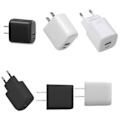 Miniatyrbild 11 av 11: EU USA AU Strömadapter 2P Adapter Europiskt Uttag till AC-kontakt Strömadapter Uttag UK 2-polig AC-strömomvandlare