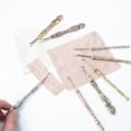Miniatyrbillede 3 af 11: Sømrøver, Sømrøver Stitch Unpicker Håndtag Syning Sting Vintage Farve Handy-Sting Tråd Røver Syværktøjer Sølv