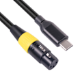 Miniatyrbild 3 av 11: USB-C hane till XLR hona mikrofonkabel Typ-C XLR stereo ljudadapterkabel 2M 3M för inspelare smartphones bärbar dator 3m
