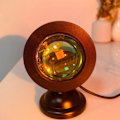 Miniatyrbillede 3 af 5: Led USB Solnedgangslampe Projektor Hjemmeindretning Nattelys Bærbar