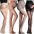 Miniatyrbilde 3 av 5: Gravidstrømpebukser Strømpebukser Sexy gravide kvinner Elastiske Strømpebukser Nude one size Nude one size