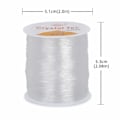 Miniatyrbillede 2 af 2: 0,8 mm krystaltråd elastisk snor - 100 m elastisk snor til armbånd