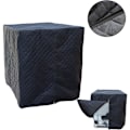 Miniatyrbild 2 av 4: IBC Tankskydd, IBC, Värmeisolering, Regnskydd, IBC-skydd, Frostskydd, 120 x 100 x 116 cm (Svart)