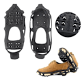 Pikkukuva 1 / 5: 1 pari 24-piikkisiä lumikengän suojia Snow Skid Shoe Cover Lumikiipeily L