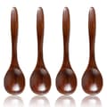 Träskedar, skedar Träsoppskedar set, 15cm