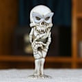 Pikkukuva 2 / 5: Halloween Retro Skalle Spegel för Hem Sovrum Badrum Dekoration Ornament