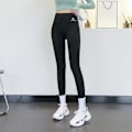 Miniatyrbillede 1 af 8: Vatterede leggings, yderbeklædning til kvinder, tynd fløjl med høj talje C L C L