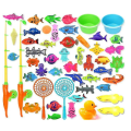 Miniatyrbilde 2 av 3: Magnetiske fiskepoolleker Vannbord Badekar Kiddie Party Toy