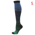 Miniatyrbild 1 av 8: Strumpa Gradient Kompression Blandad Färg Tryck Mid-tubeSpor A5 ONESIZE A5 ONESIZE