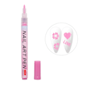 Pikkukuva 1 / 8: Kynsien taide Graffiti-kynä UV-geelilakka Vedenpitävä piirustusmaalaus Pink one size Pink one size