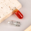 Miniatyrbillede 4 af 5: 10 stk. T10 W5W klare signalpærer 12V 5W W2.1x9.5D enkelt filament Hvid