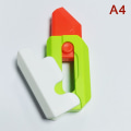 Miniatyrbillede 8 af 8: 3D Print Gravity Cub Jump Lille Røddikke Gulerod Mini Model Decom Grøn one size Green one size