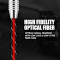 Miniatyrbillede 4 af 7: Toslink til 3,5 mm Mini Optisk Lydkabel SPDIF Guldbelagt 1 m 1m