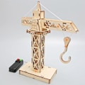 Miniatyrbillede 5 af 5: Fjernstyret Tårnkran Modelbygningssæt Science Exp