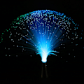 Miniatyrbild 2 av 5: Färgglad färgskiftande fiberoptisk stjärnhimmel lysande bordslampa