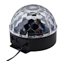 Miniatyrbillede 4 af 5: 6 farver Led Crystal Magic Ball Effekt Lys Disco Dj Scenefest