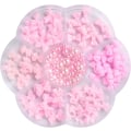 Miniatyrbild 1 av 5: 3D Rosett-Nagelstuds Strass Kristall Resin Nagelkonst Charms Rosa Rosett Nagelkonst Dekorationer Söt Band Nagel Smycken Tillbehör