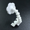 Miniatyrbild 11 av 11: Stickgarnboll för Nybörjare Stickning Mjuk och Len Bomullsgarnsboll för Fingertjockt Virkning Varma Kläder null - 1