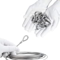 Miniatyrbillede 3 af 5: Wire Rope Thimbles Rope Thimble Rigging Thimbles Ring Clamp