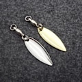 Miniatyrbilde 5 av 5: 1/2/3/5 20 stycken Fiskedrag Naturtro fiskedrag Reflekterande Silver S 1Set