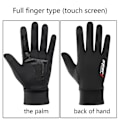 Pikkukuva 4 / 8: Läckage Två-Finger Handskar Sommar Tunna Andas Anti-Wear Spor grå A gray A