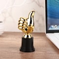 Miniatyrbillede 4 af 8: 1. Pris Trofæer Belønning Tommelfinger Trofæ Legetøj Børnekonkurrence Guld one size Gold one size