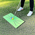 Miniatyrbillede 2 af 4: Golftræningsmåtte til sving Golftræningsmåtte vat Minigolf sæt
