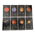 Miniatyrbilde 4 av 4: 12x7 cm Planet Crystal Energy Oracle-kortstokk